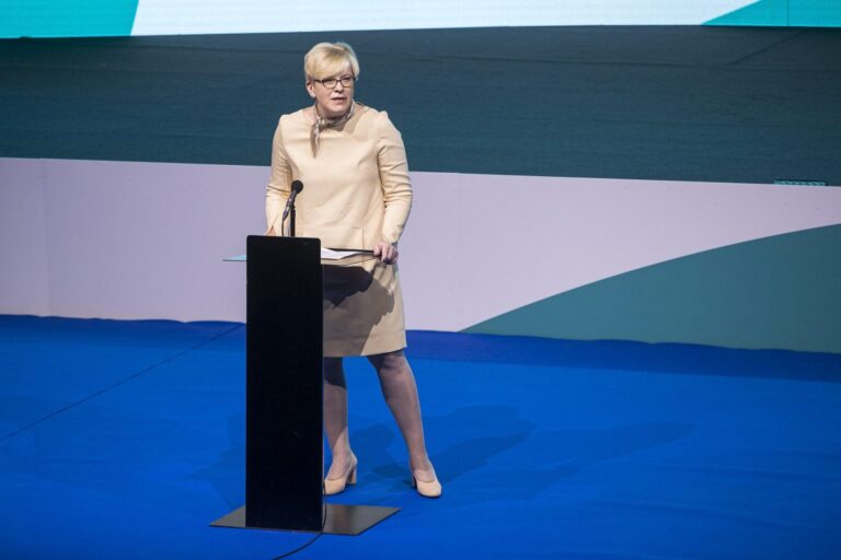 I. Šimonytė apie naujas sankcijas Rusijai: tai yra pradžia