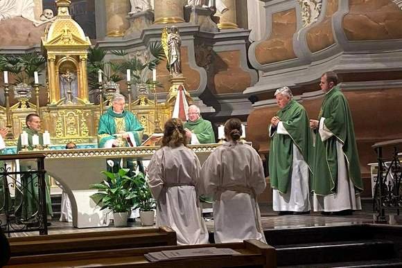 Malda už mokytojus ir  katechetus / Kauno arkivyskupijos nuotr.