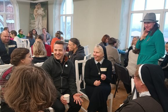 Seminaro tikybos mokytojams Kaune akimirka / Kauno arkivyskupijos nuotr.