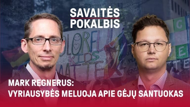 Mark Regnerus. Ko valdžia nesako apie gėjų partnerystę?