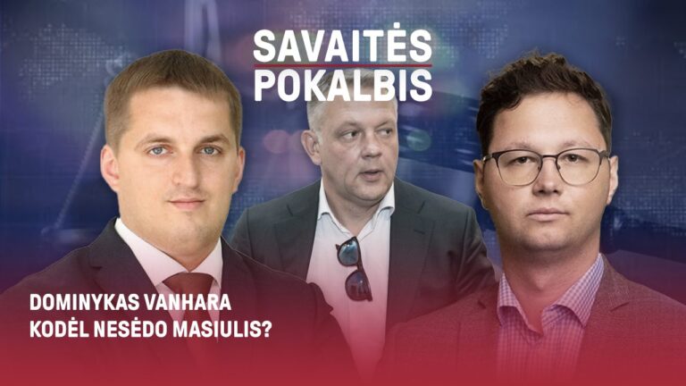 Dominykas Vanhara. Kodėl nesėdo Masiulis?