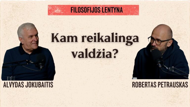 Kam reikalinga valžia? Pokalbis su Alvydu Jokubaičiu
