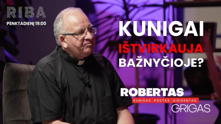 Pokalbis su kunigu Robertu Grigu | Riba
