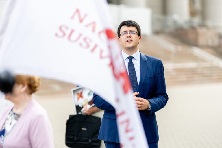 Nacionalinis susivienijimas vėl atsiribojo nuo Seimo nario Vytauto Sinicos