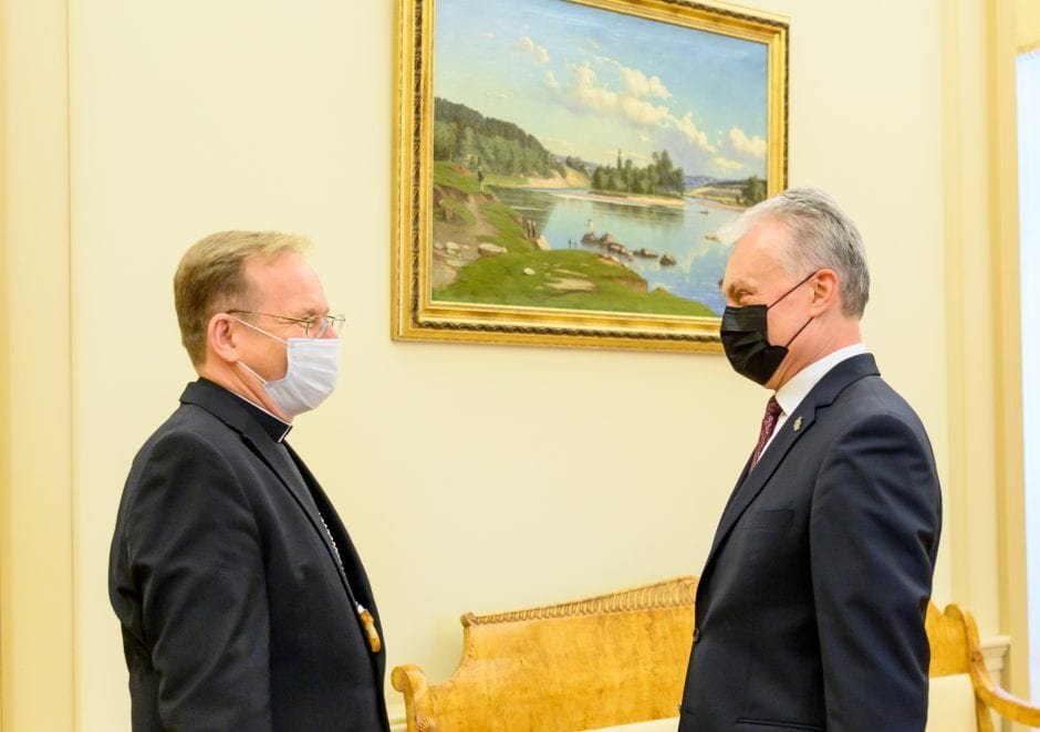 Prezidentas susitiko su tradicinių krikščioniškųjų bendrijų vadovais / Lietuvos Respublikos Prezidento kanceliarijos 