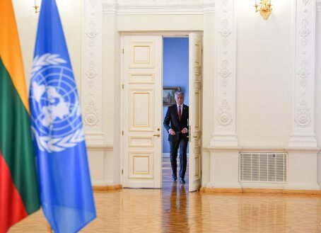 LR Prezidentas Gitanas Nausėda / Lietuvos Respublikos Prezidento kanceliarijos / Roberto Dačkaus nuotr.