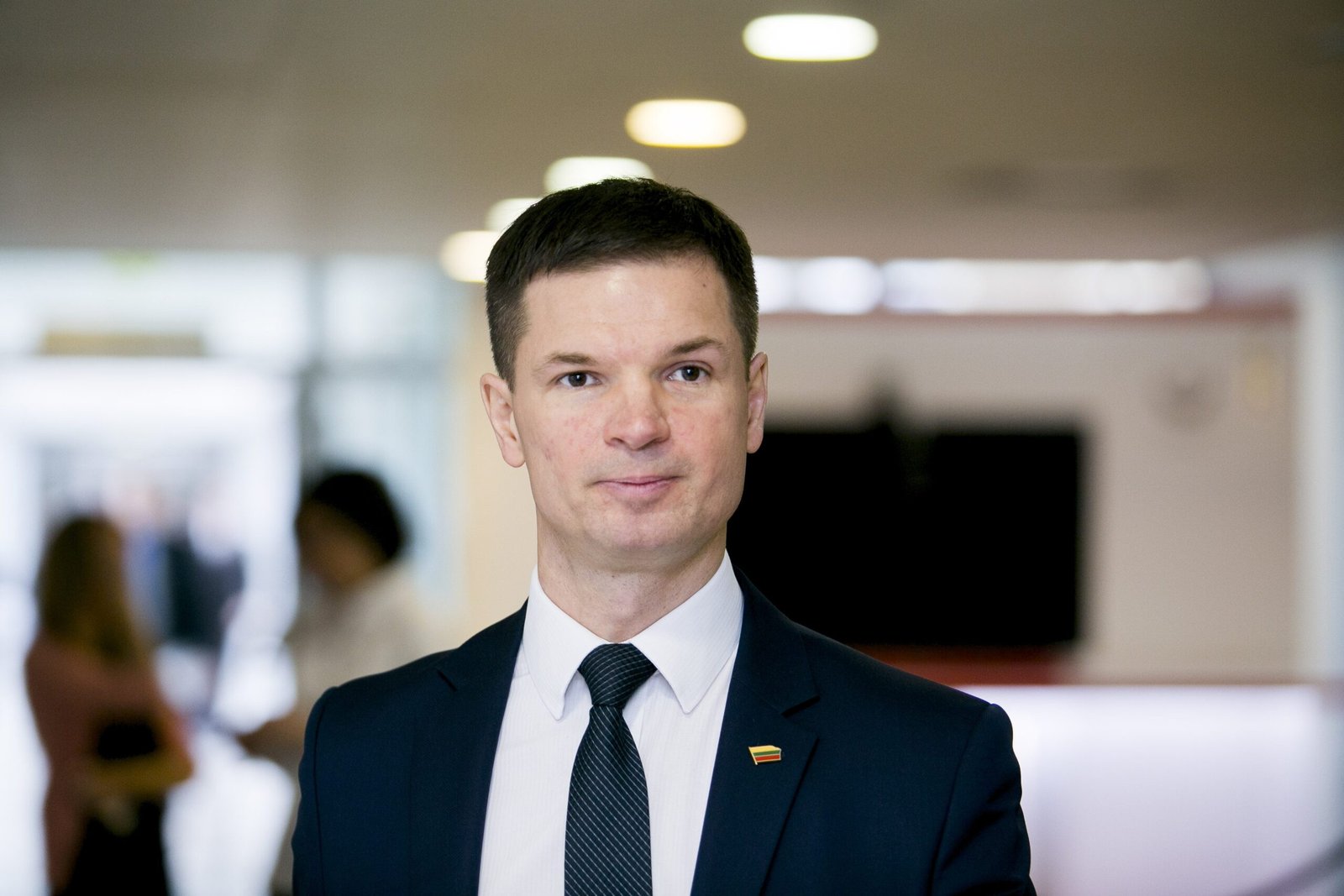 Paulius Saudargas pozuoja