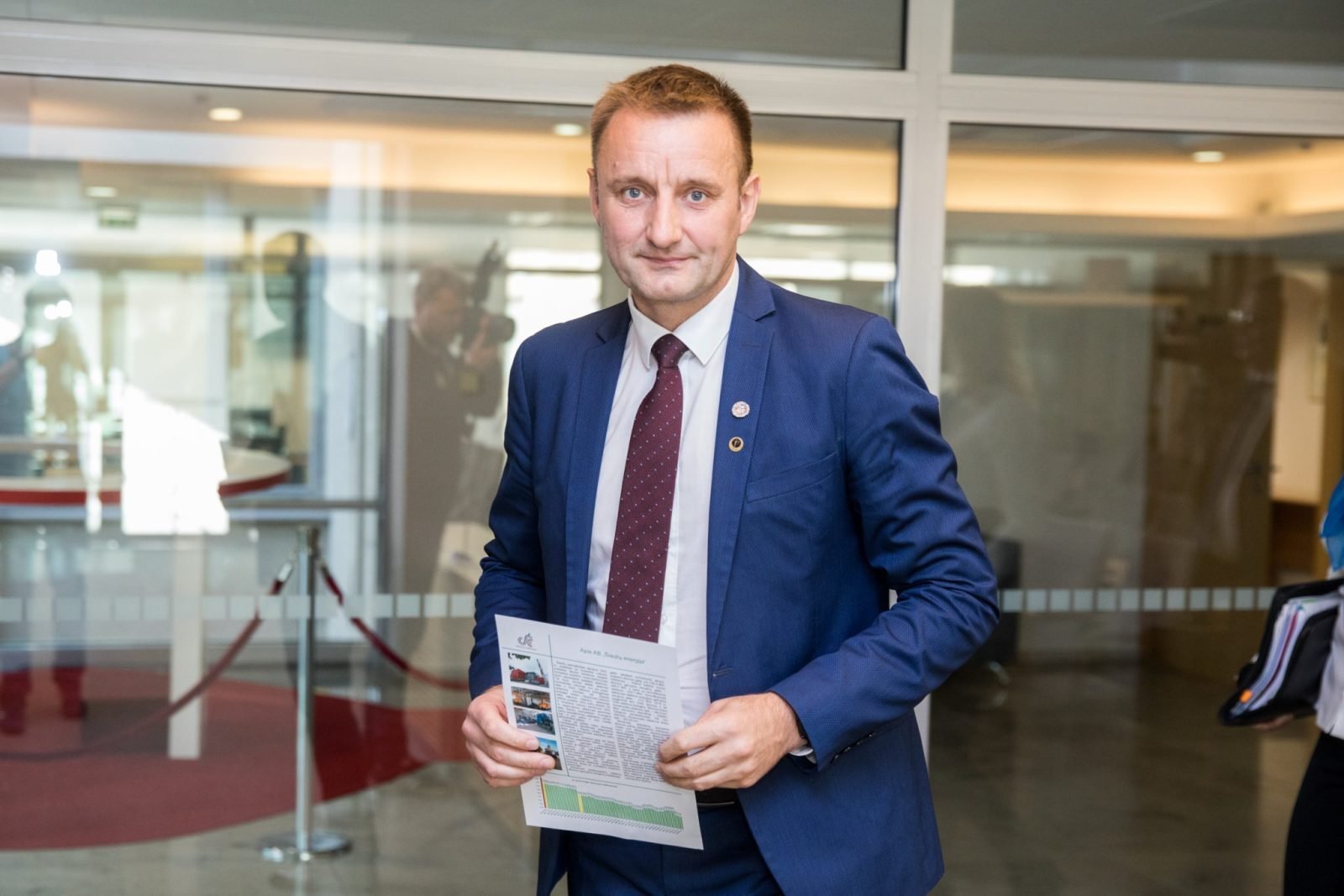 Šiaulių miesto meras Artūras Visockas