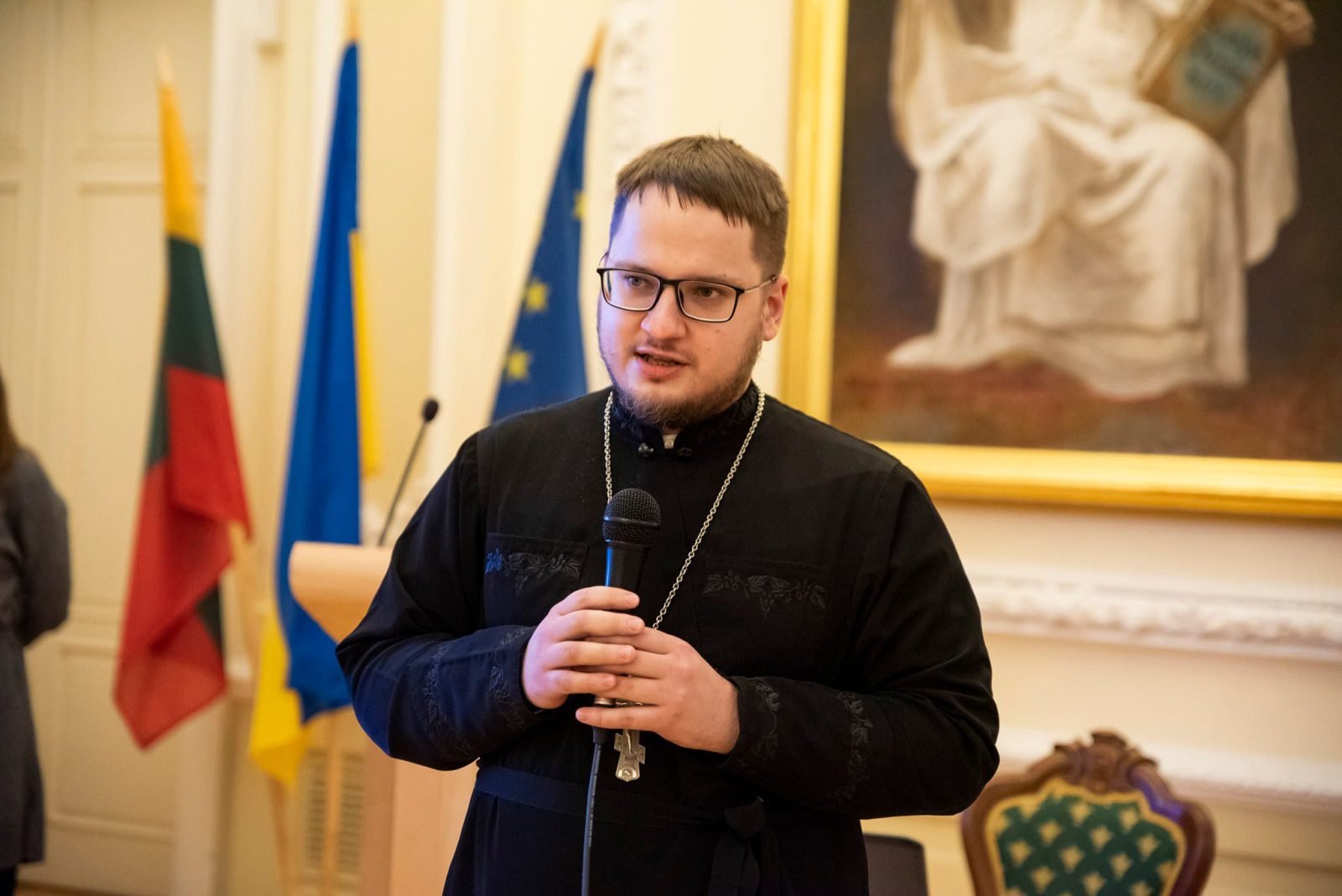 Kun. Gintaras Sungaila / VDU, Jono Petronio nuotr.