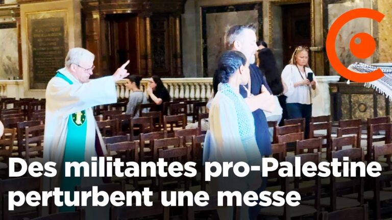 Palestiniečių aktyvistai sutrikdė Mišias Paryžiuje