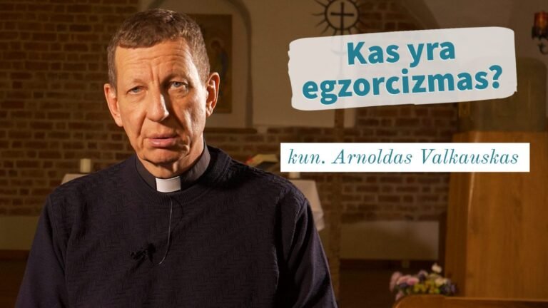 Kun. Arnoldas Valkauskas. Kas yra egzorcizmas?
