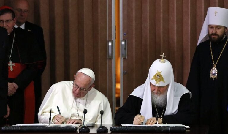 Popiežiaus ir  patriarcho Kirilo susitikimas greičiausiai neįvyks – kardinolas P. Parolinas