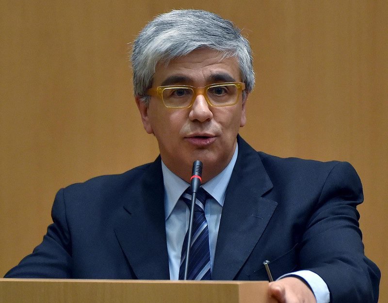 Šventojo Sosto komunikacijos dikasterijos redakcijų direktorius Andrea Tornielli / EPA nuotr.