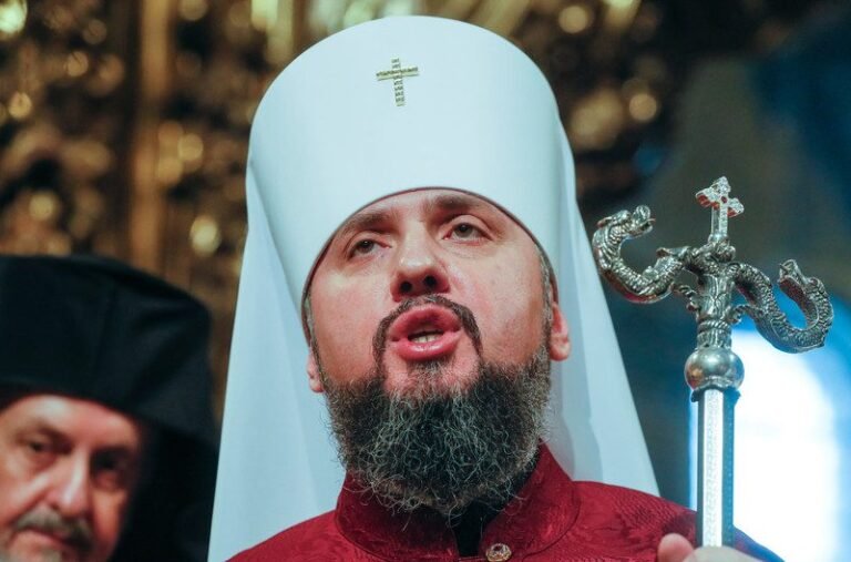 Kijevo metropolitas Epifanijus teigia, kad patriarchas Kirilas pasirinko Antikristo darbus