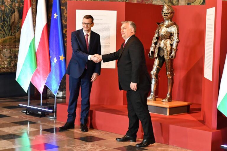 Meloni ir Morawieckis įvardijo sąlygas V. Orbanui, norinčiam prisijungti prie ECR frakcijos