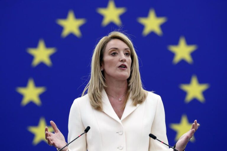 Naująja EP pirmininke išrinkta abortų priešininkė R. Metsola