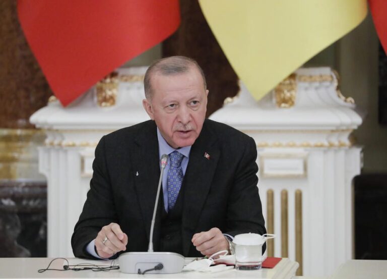 R. T. Erdoganas: Vakarai tik dar labiau gilina krizę Ukrainoje