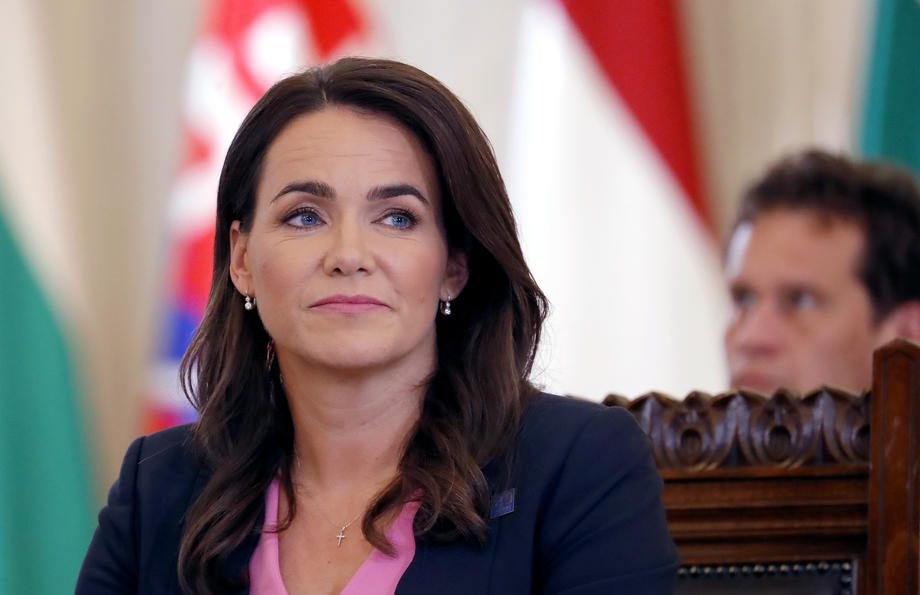 Vengrijos prezidentė Katalin Novak / EPA nuotr.