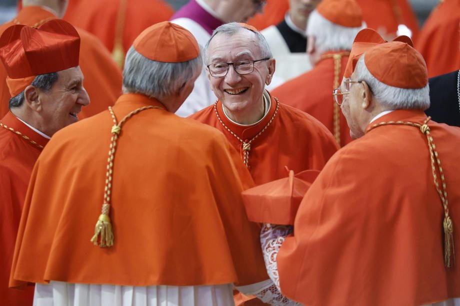 Vatikano valstybės sekretorius kardinolas Pietro Parolinas / EPA nuotr.