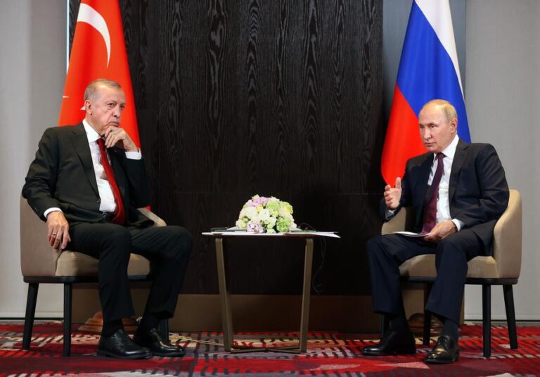 R. T. Erdoganas ragina V. Putiną paskelbti „vienašališkas paliaubas“ Ukrainoje