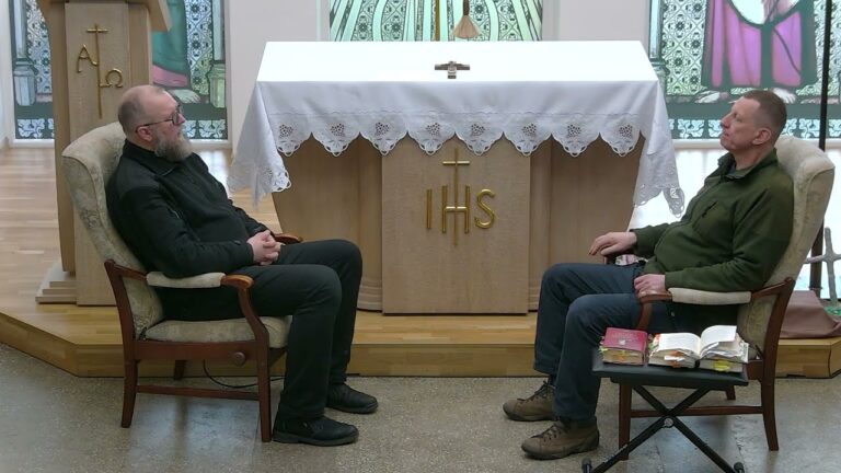 Kunigai Virgilijus Poškus ir Arnoldas Valkauskas. Kodėl nerandame laiko Dievui?
