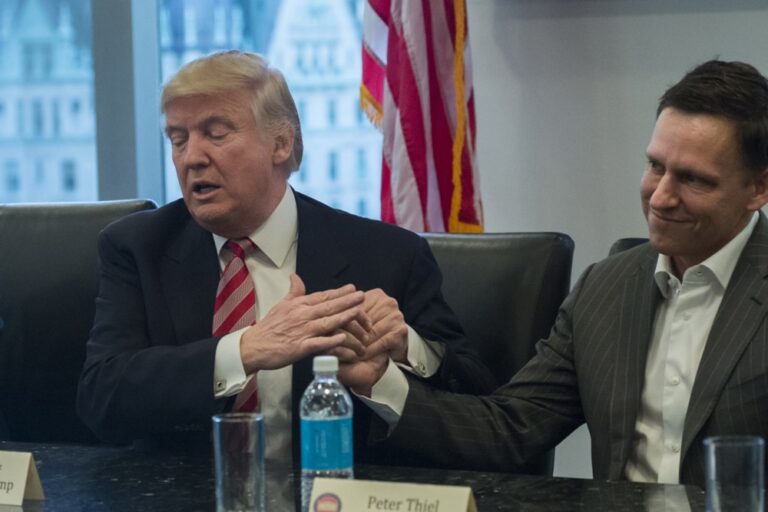 Peteris Thielis – paradoksalusis Trumpo sąjungininkas