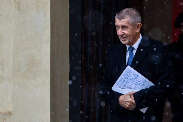 Andrejus Babišas paskirtas Čekijos premjeru