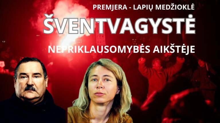 Kunigas Arūnas Peškaitis ir filosofė dr. Nida Vasiliauskaitė. Apie tai, kas su mumis vyksta