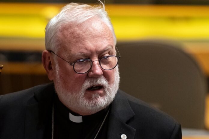 Šventojo Sosto santykių su valstybėmis sekretorius arkivyskupas Paulas R. Gallagheris / EPA nuotr.