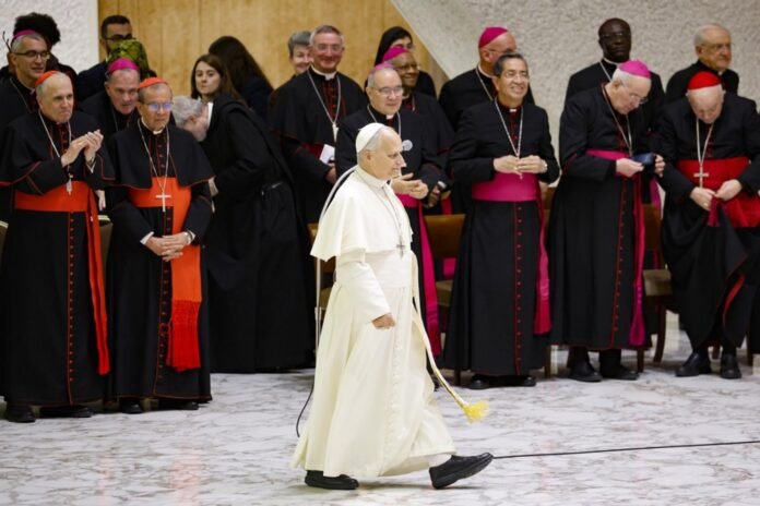 Popiežius Leonas XIV / EPA nuotr.