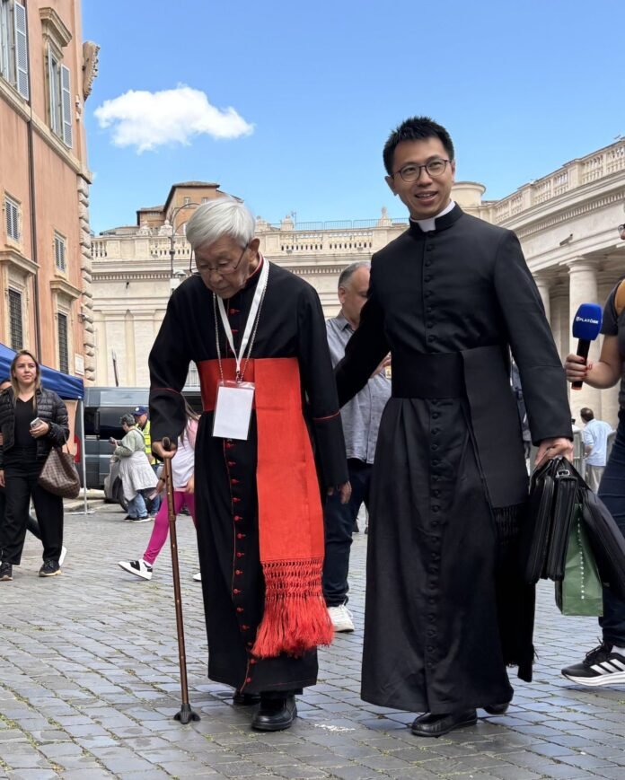 Kardinolas Zenas Vatikane / Soc. tinklų nuotr.