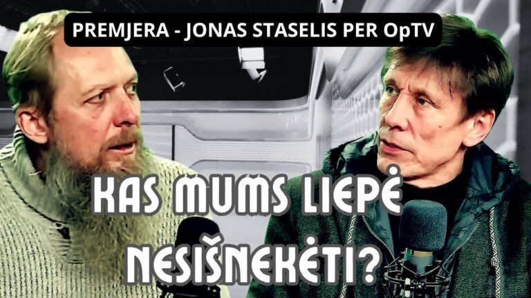 Jonas Staselis: mane gąsdina tai, kas vyksta