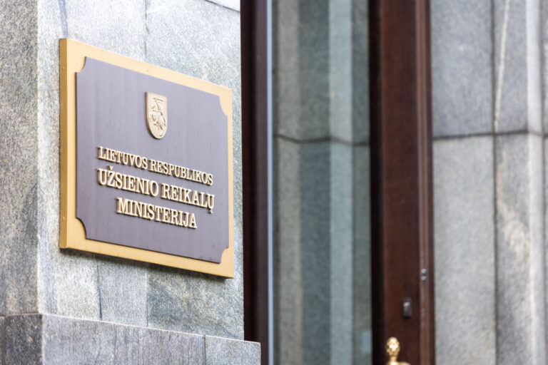 URM atsisako komentuoti premjerės žodžius dėl Taivano atstovybės