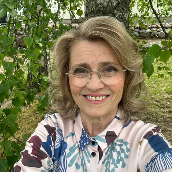 Suomijos parlamento narė Päivi Räsänen / Soc. tinklų nuotr.