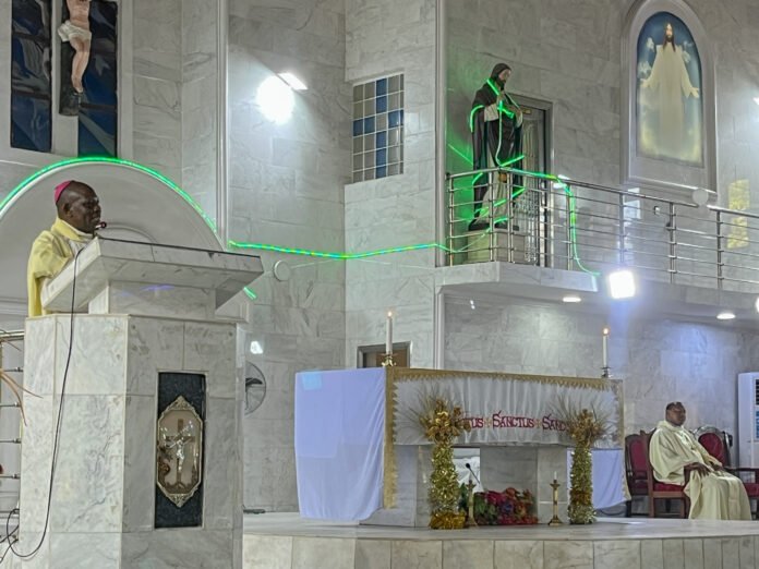 Mišios Maidugurio vyskupijoje / Soc. tinklų nuotr.