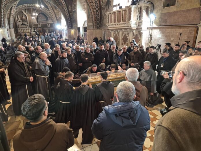 Šv. Pranciškaus kaulai / Soc. tinklų nuotr.