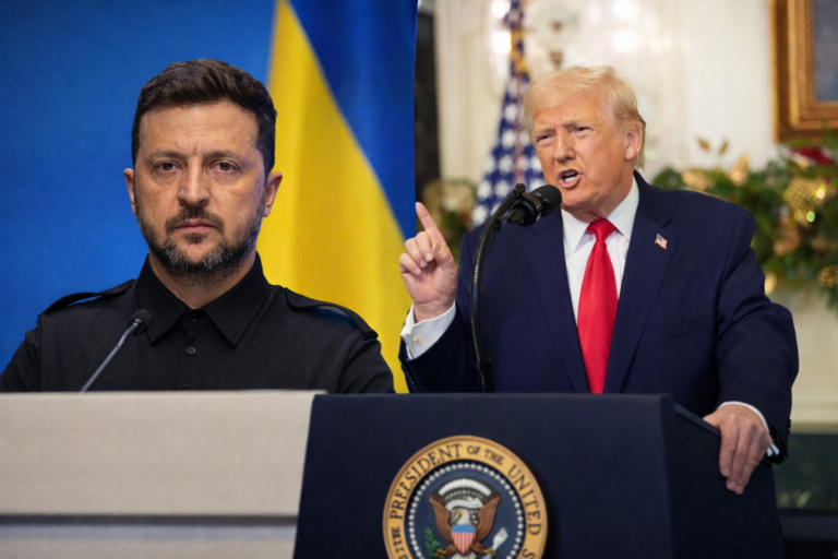 Donaldas Trumpas kalbėjosi su Ukrainos prezidentu V. Zelenskiu, Kremlius atmeta lyderių susitikimo galimybę