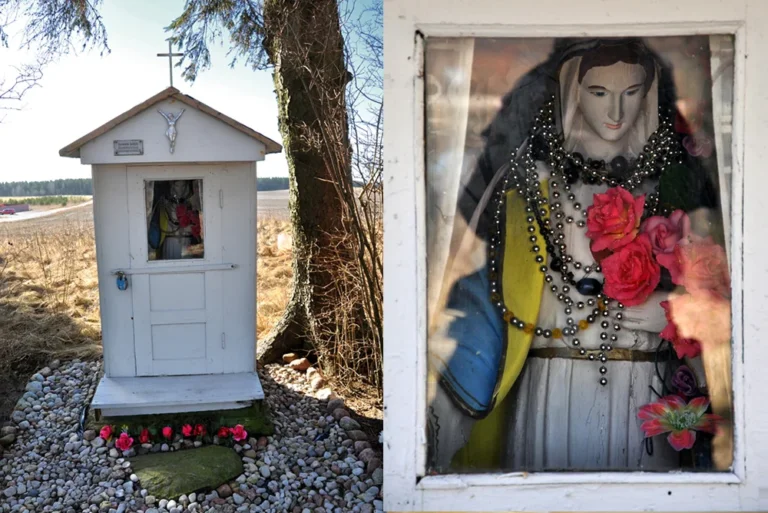 Kretingos rajone iš prie kapinių esančios koplytėlės pavogta Švč. M. Marijos Maloningosios skulptūra