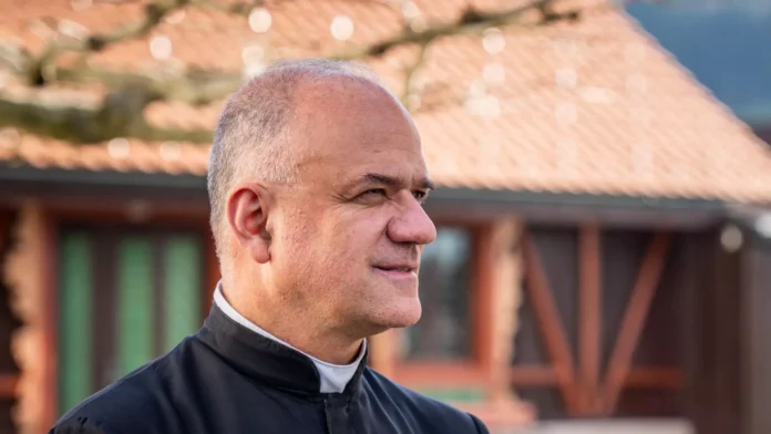 FSSPX generalinis vyresnysis kunigas Davide Pagliarani / Šv. Pijaus X kunigų brolijos nuotr.