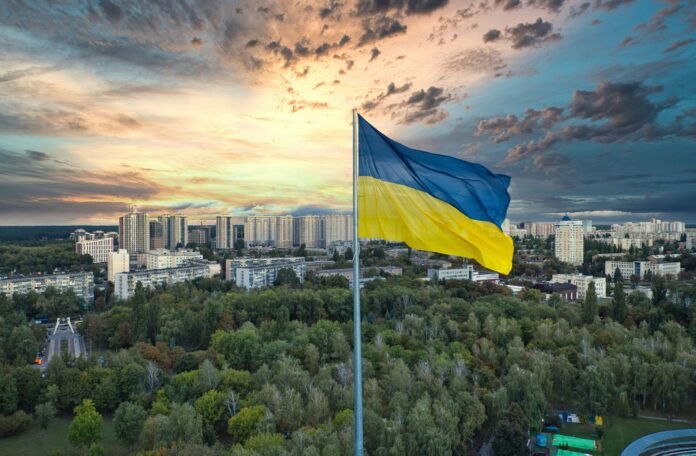 Ukrainos vėliava / Unsplash nuotr.