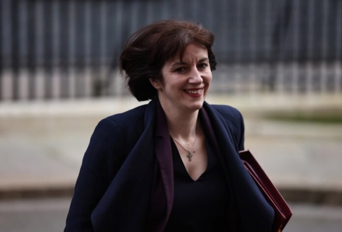 Jungtinės Karalystės švietimo sekretorė Bridget Phillipson / EPA nuotr.