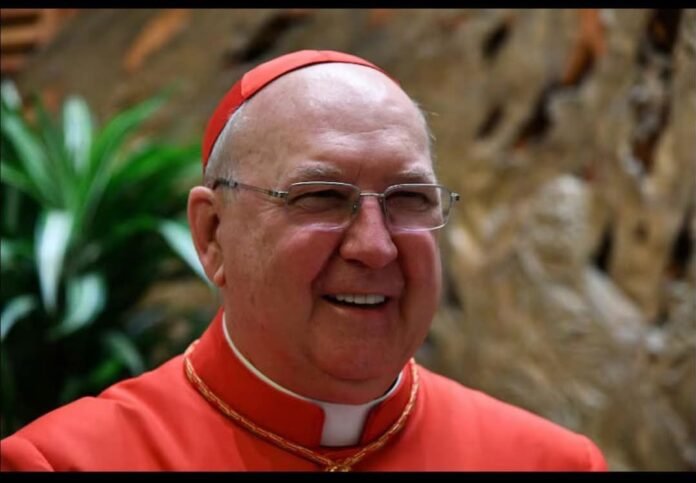 Pasauliečių, šeimos ir gyvybės dikasterijos prefektas kardinolas Kevinas J. Farrellas / Soc. tinklų nuotr.