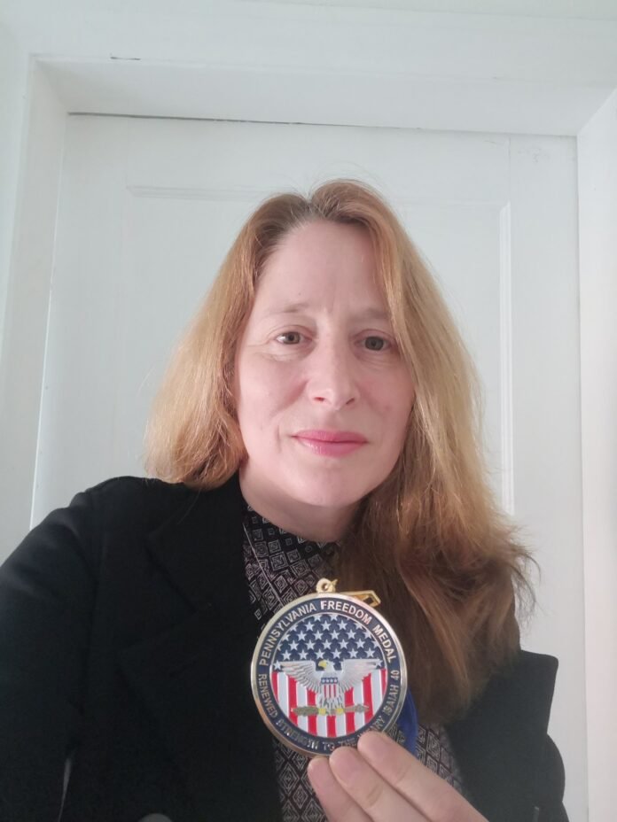 Jungtinės Karalystės gyvybės apsaugos aktyvistė Isabel Vaughan-Spruce / Soc. tinklų nuotr.