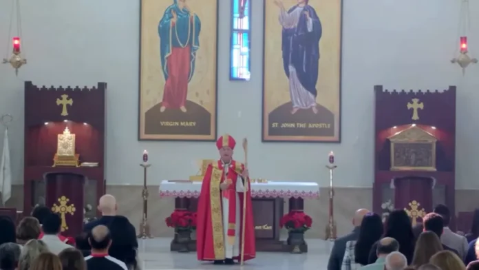 Vyskupas Emanuelis Shaleta / Ekranvaizdis