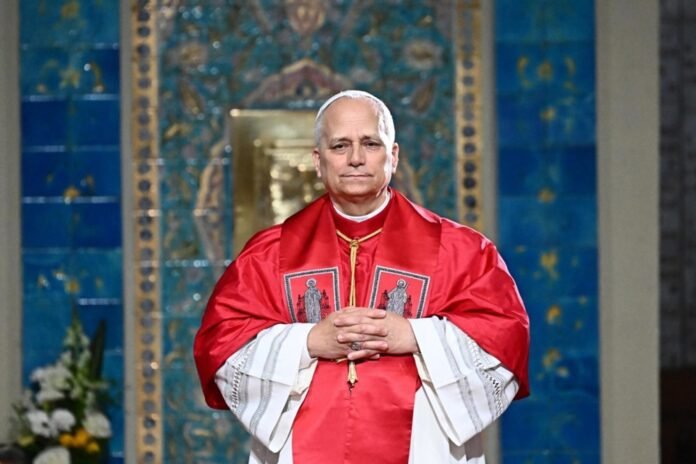 Leonas XIV susitinka su Alžyro tikinčiųjų bendruomenių atstovais / EPA nuotr.