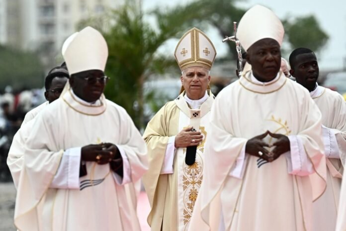 Popiežius Kilamboje / EPA nuotr.