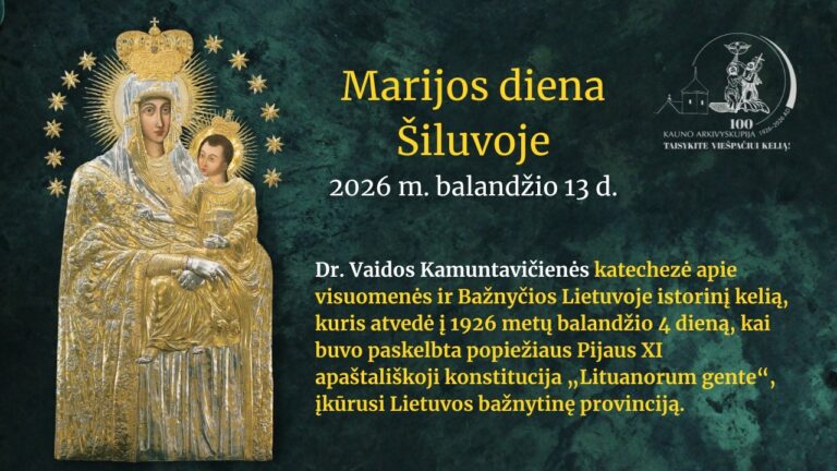 Dr. Vaida Kamuntavičienė. Visuomenės ir Bažnyčios kelias atvedęs į Lietuvos bažnytinės provincijos įkūrimą