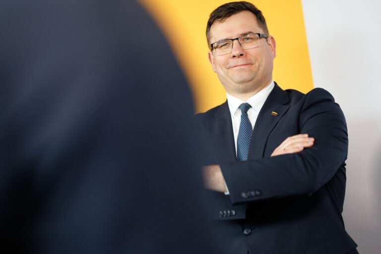 Konservatorių lyderis Laurynas Kasčiūnas atsikirto Gabrieliui Landsbergiui