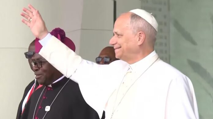 Popiežius Leonas XIV / Ekranvaizdis