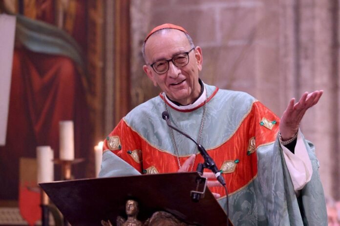 Barselonos arkivyskupas kardinolas Juanas Jose Omella / Soc. tinklų nuotr.